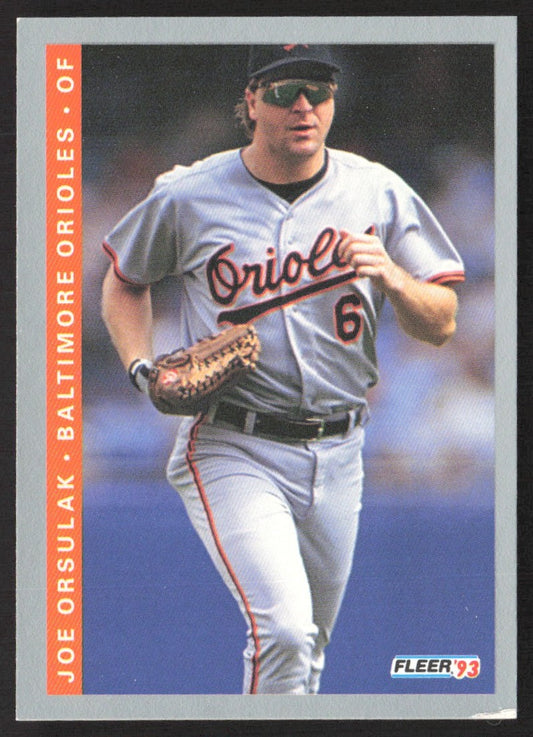 1993 Fleer 549 Joe Orsulak