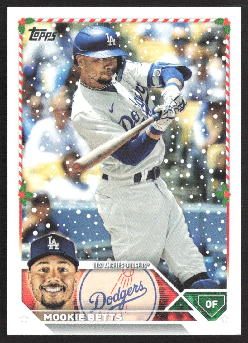 2023 Topps Holiday H57 Mookie Betts