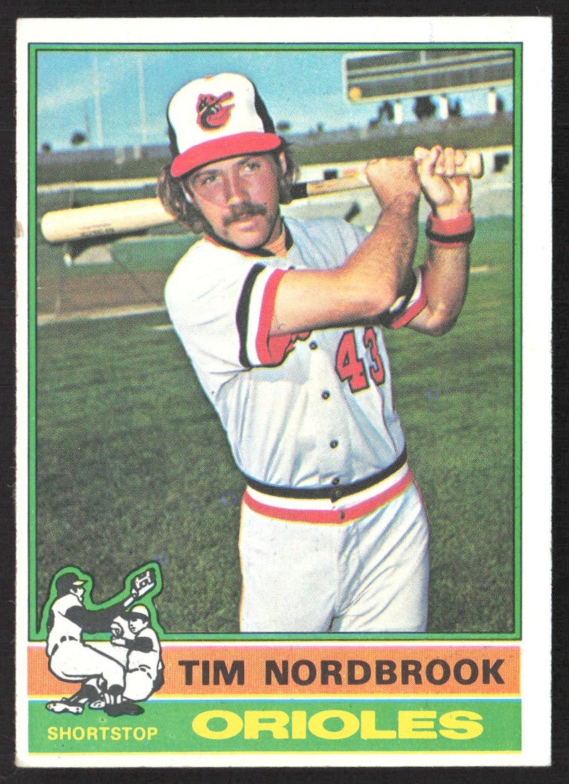 1976 Topps 252 Tim Nordbrook