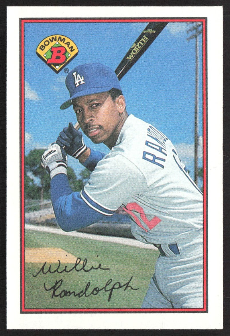 1989 Bowman 344 Willie Randolph