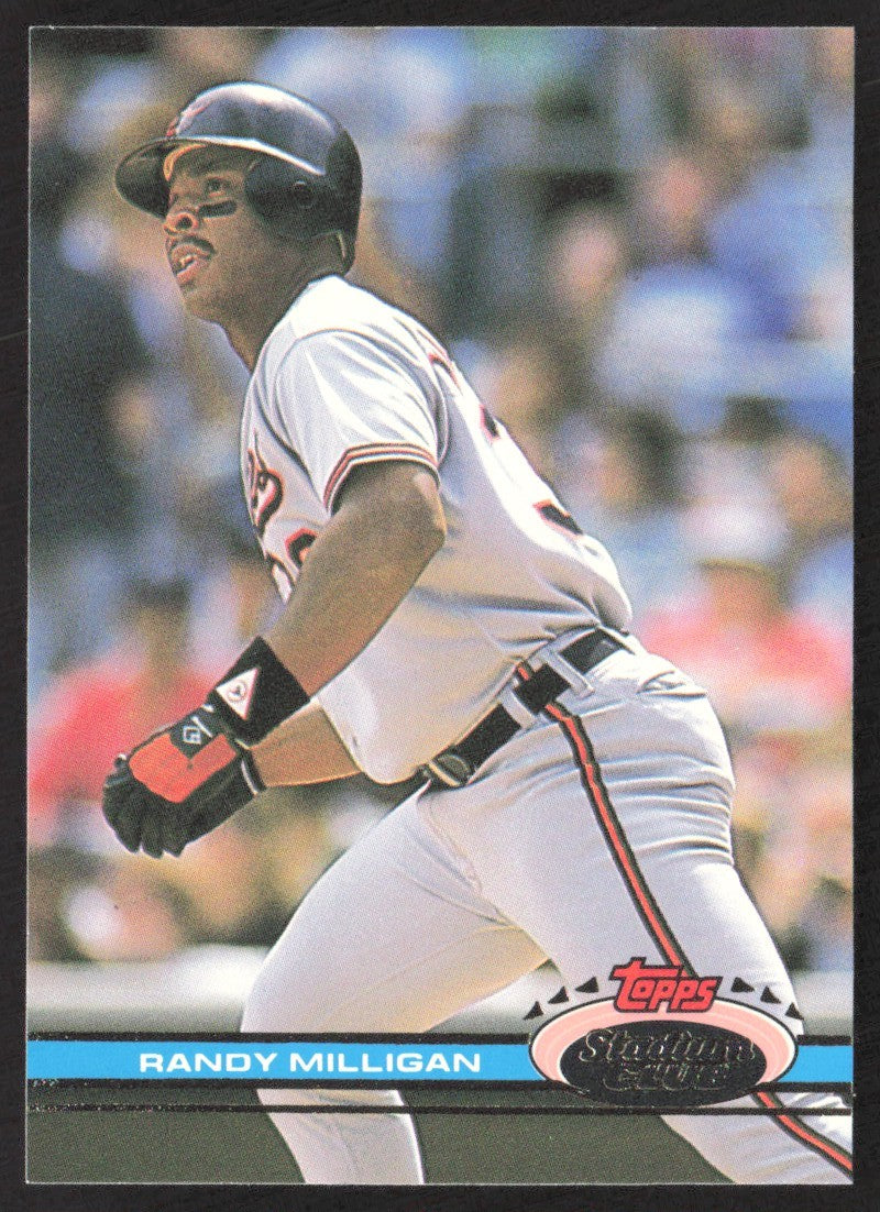 1991 Stadium Club 80 Randy Milligan