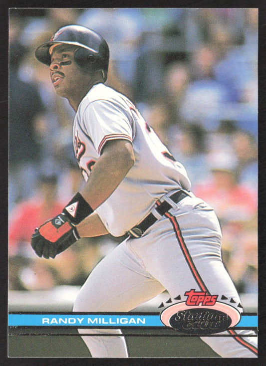1991 Stadium Club 80 Randy Milligan