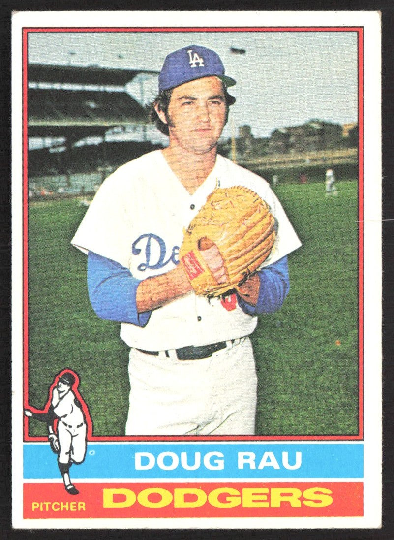 1976 Topps 124 Doug Rau