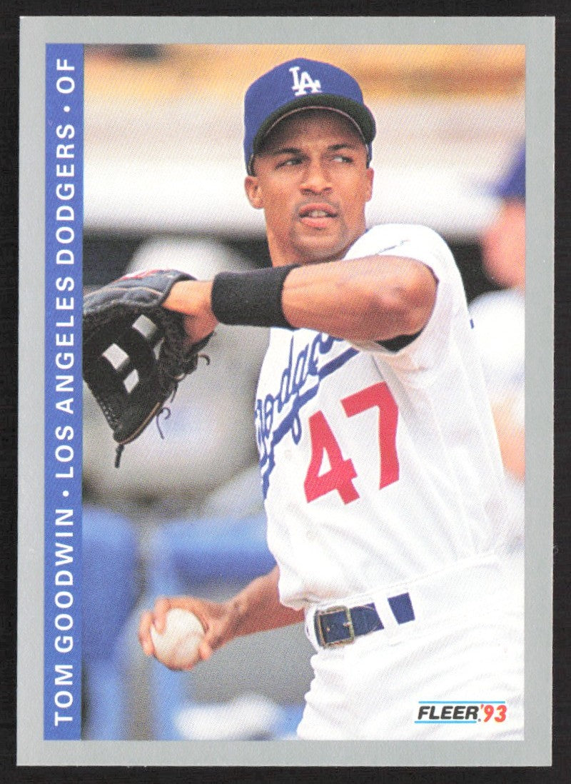 1993 Fleer 446 Tom Goodwin