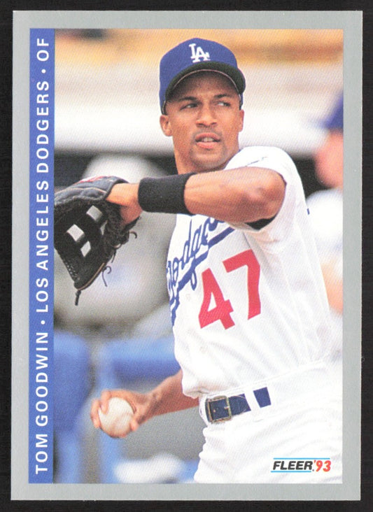 1993 Fleer 446 Tom Goodwin