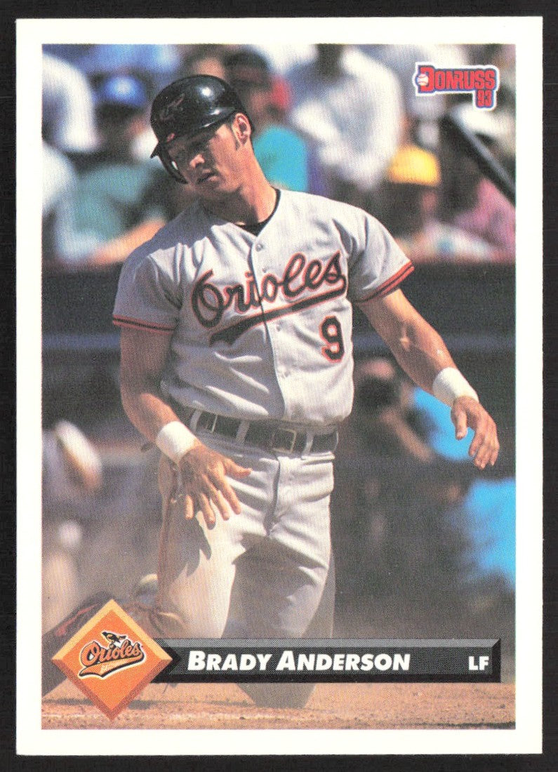 1993 Donruss 89 Brady Anderson