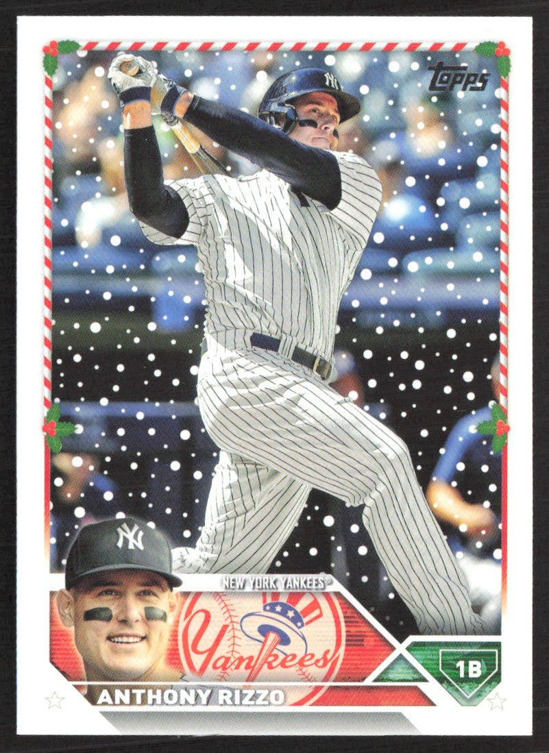 2023 Topps Holiday H87 Anthony Rizzo