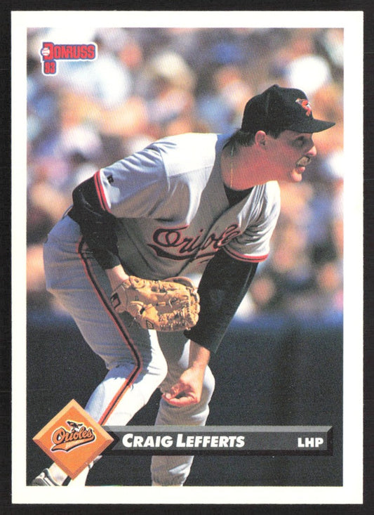 1993 Donruss 1 Craig Lefferts