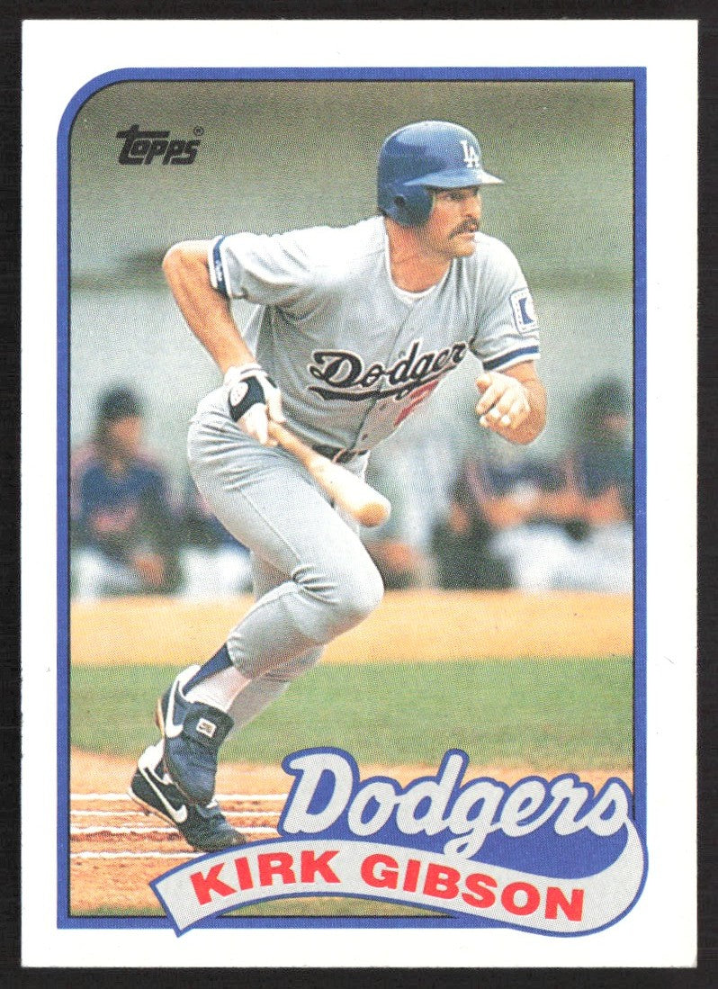1989 Topps 340 Kirk Gibson