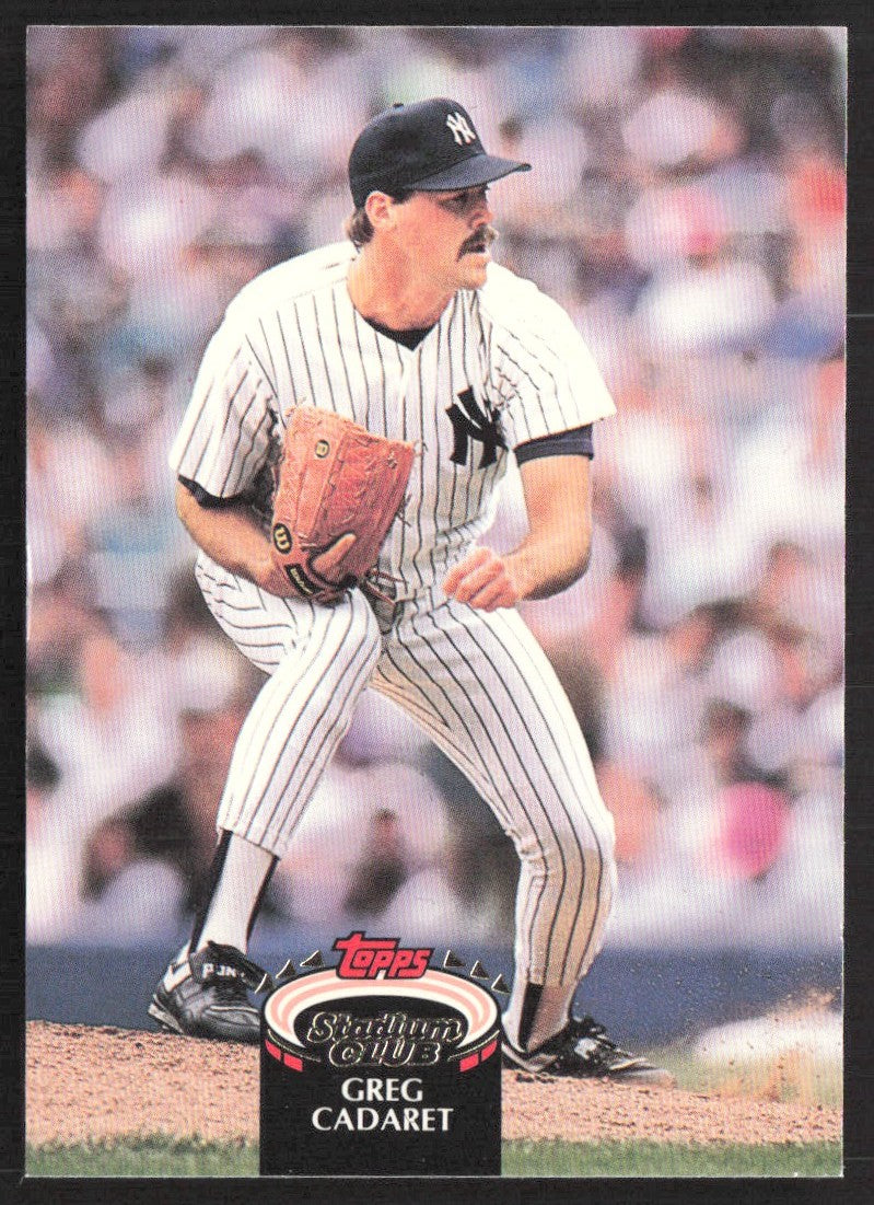 1992 Stadium Club 176 Greg Cadaret