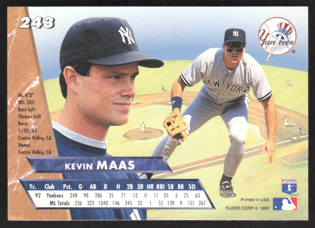 1993 Ultra 243 Kevin Maas
