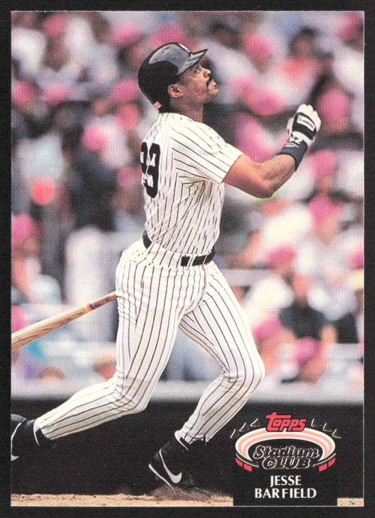 1992 Stadium Club 214 Jesse Barfield