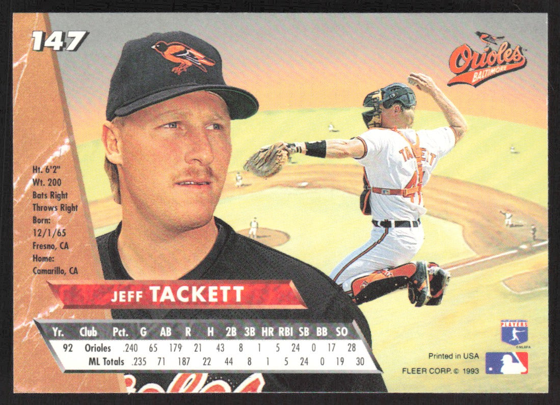 1993 Ultra 147 Jeff Tackett