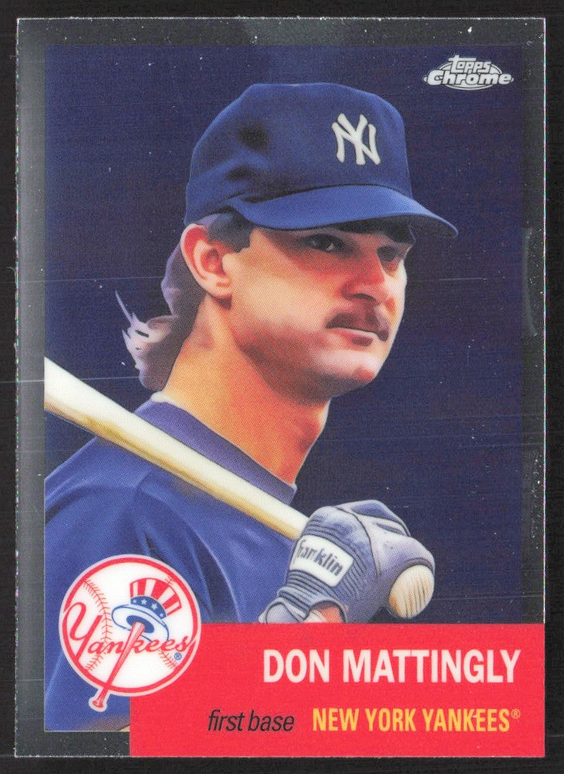 2022 Topps Chrome Platinum Anniversary 6 Don Mattingly