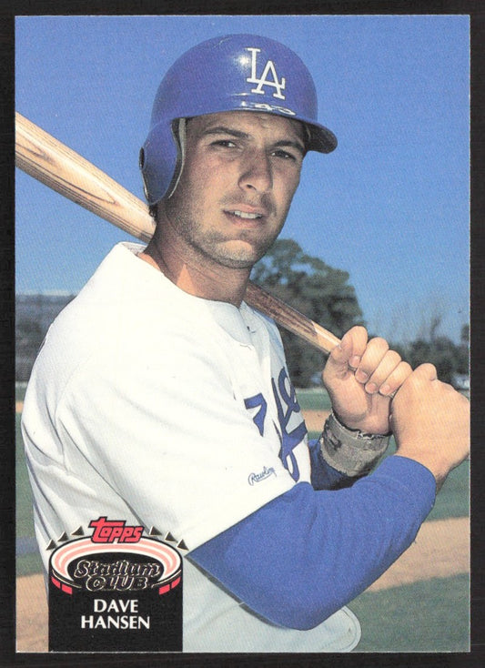 1992 Stadium Club 36 Dave Hansen