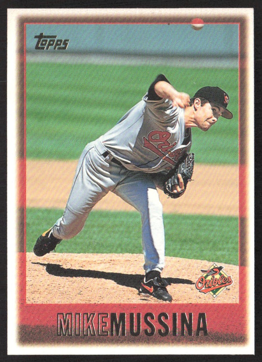 1997 Topps Chrome 128 Mike Mussina