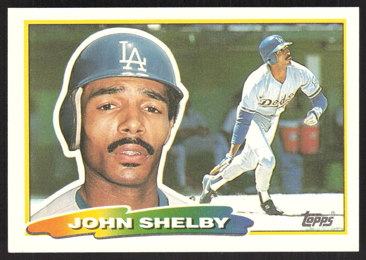 1988 Topps Big 218 John Shelby