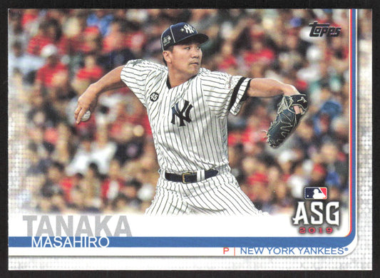 2019 Topps Update 150th Anniversary US9 Masahiro Tanaka