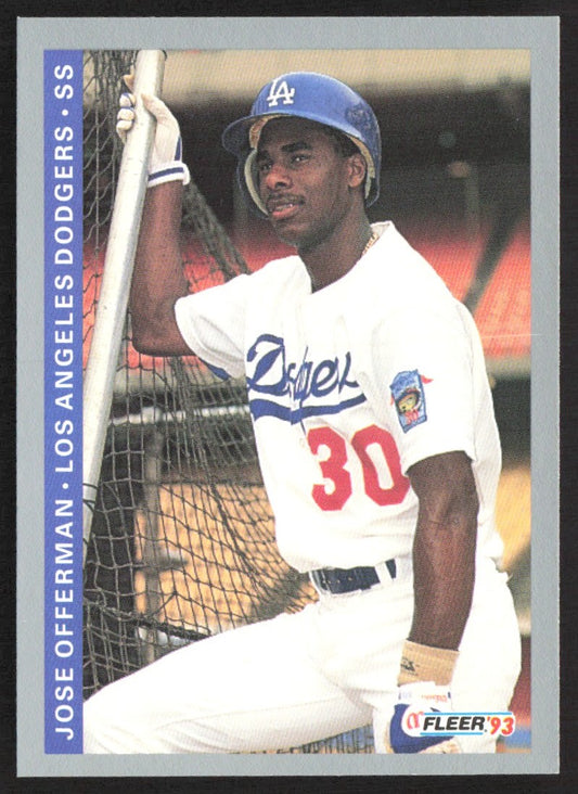 1993 Fleer 66 Jose Offerman
