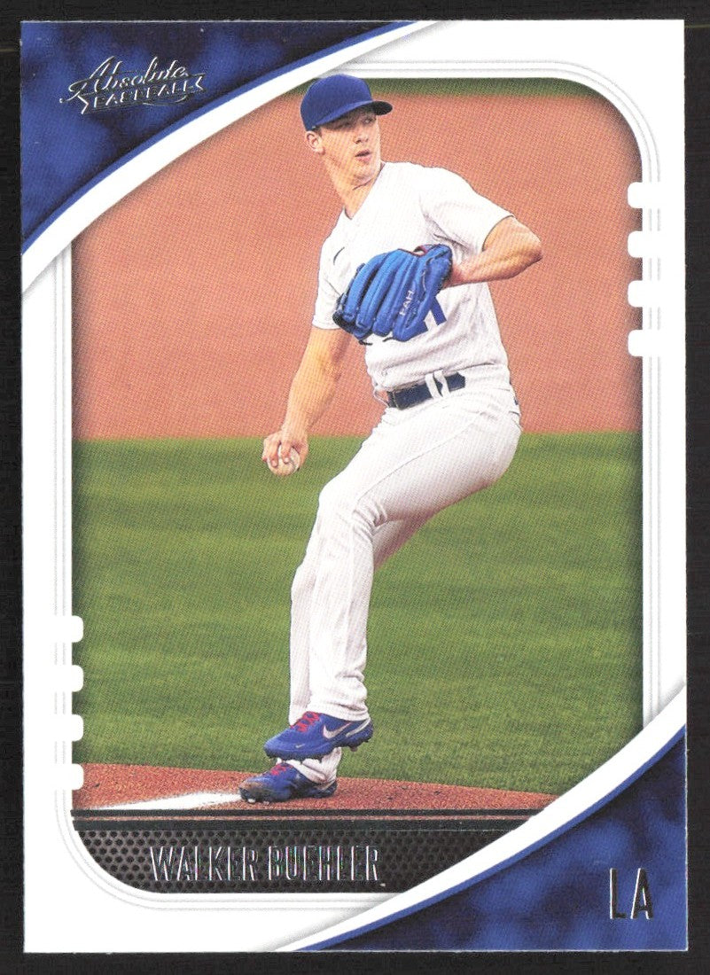 2021 Panini Mosaic Blue 56 Walker Buehler