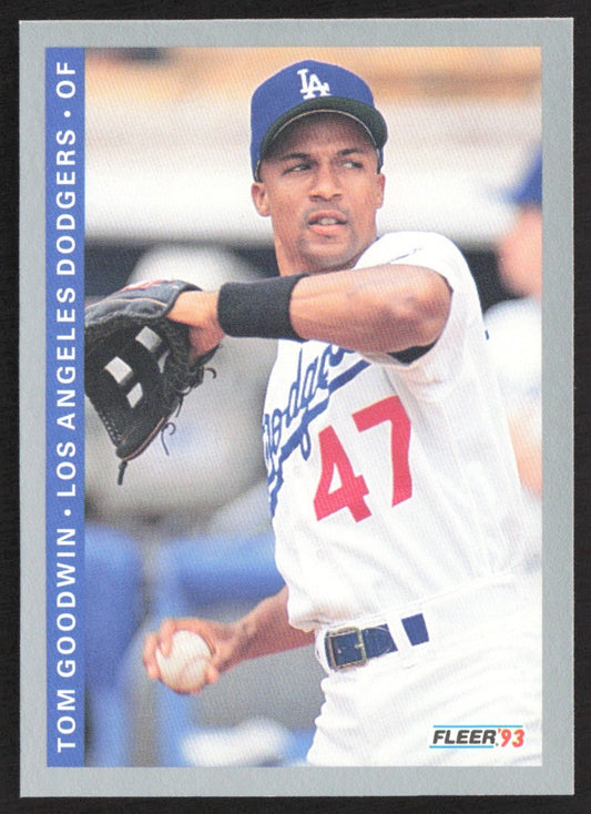 1993 Fleer 446 Tom Goodwin