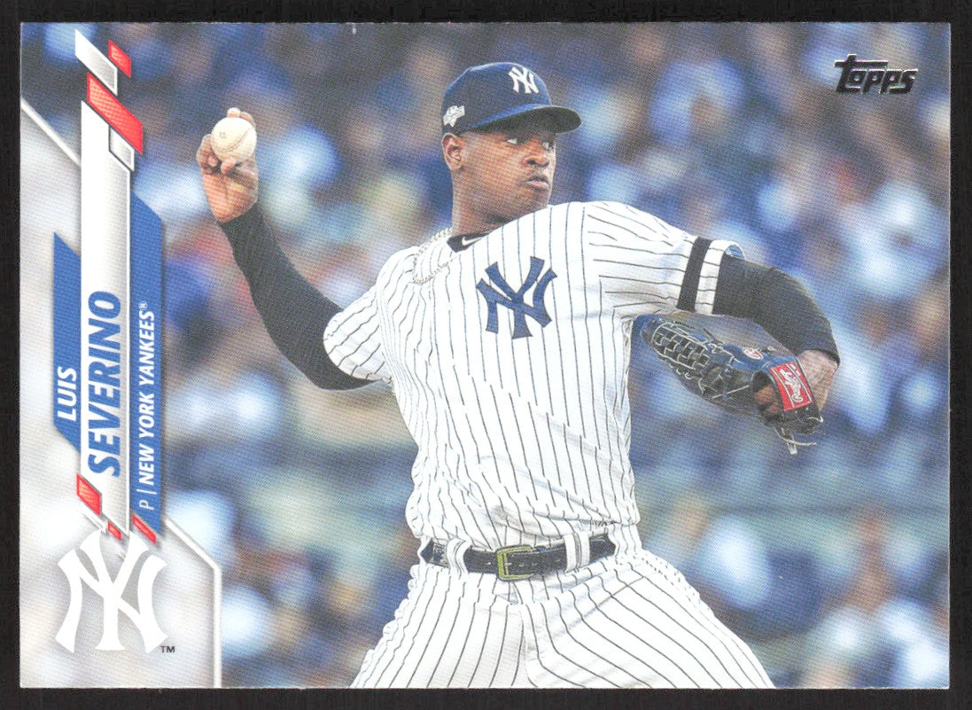 2020 Topps Blue 669 Luis Severino