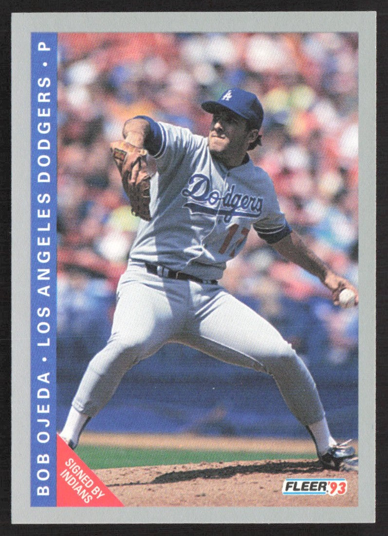 1993 Fleer 452 Bob Ojeda