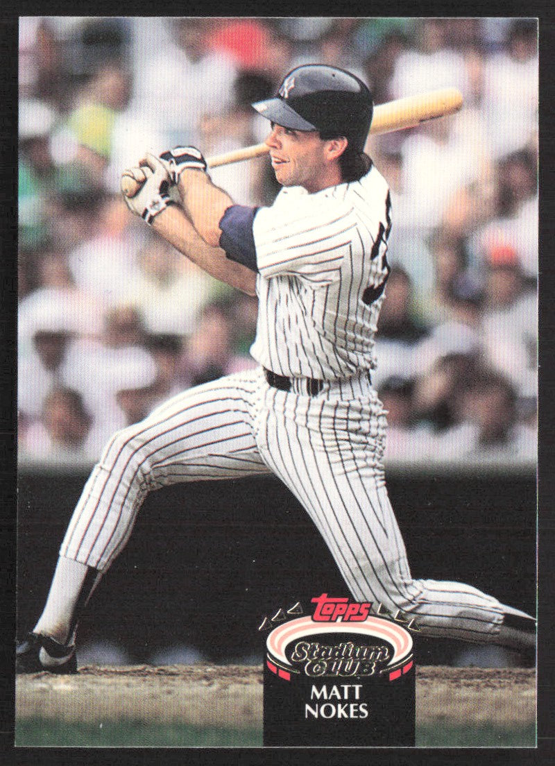1992 Stadium Club 111 Matt Nokes