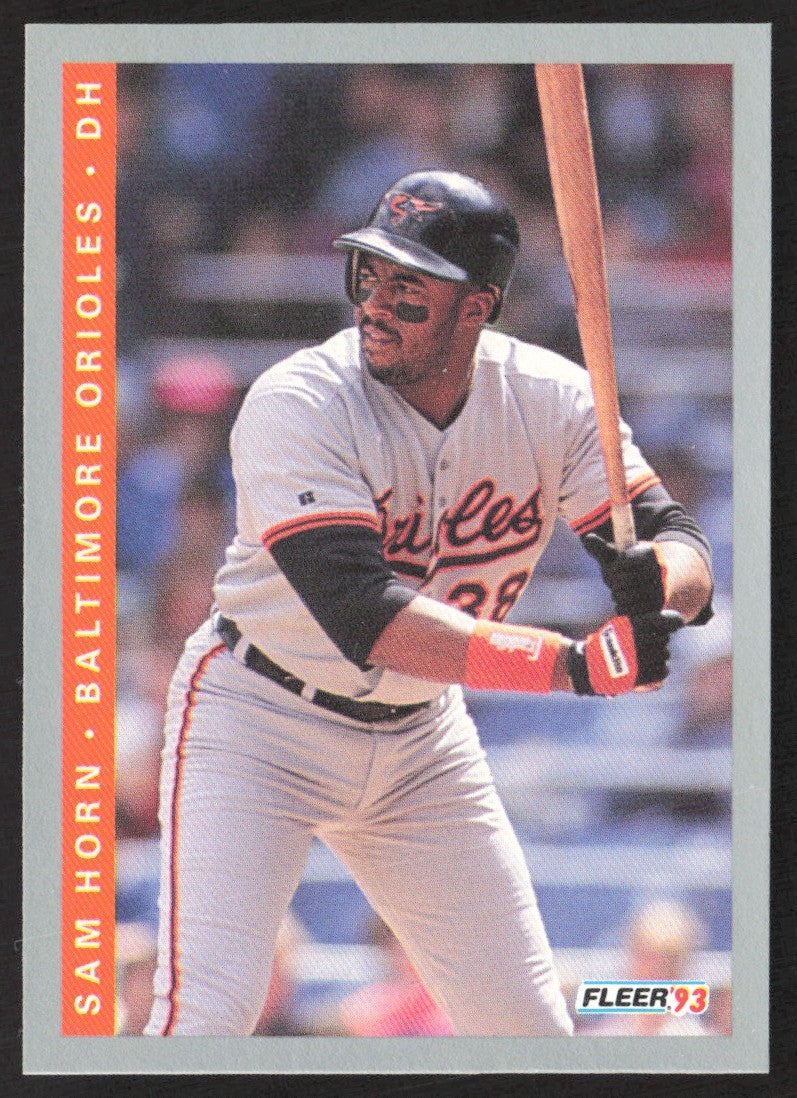 1993 Fleer 542 Sam Horn
