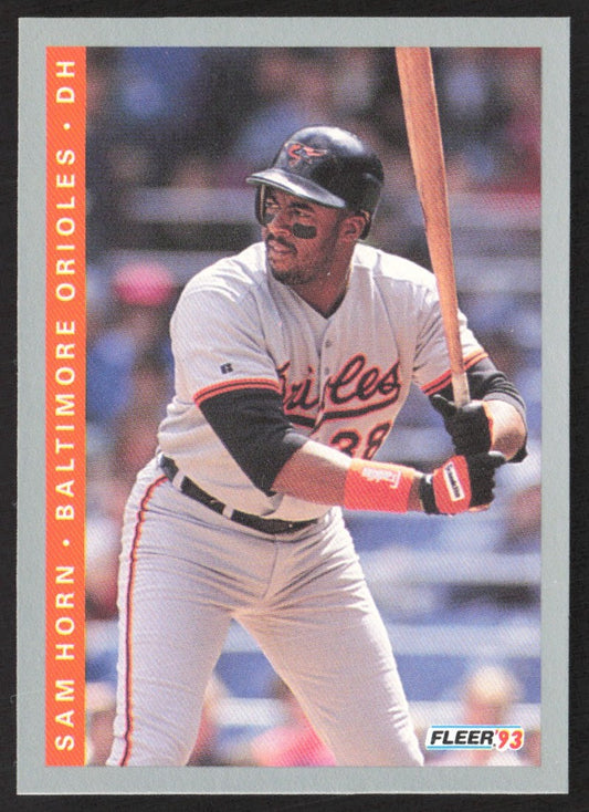 1993 Fleer 542 Sam Horn