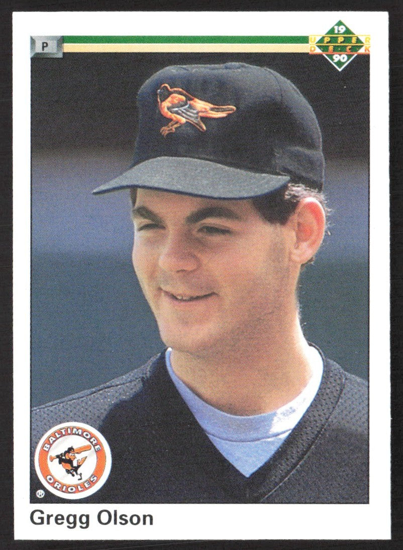 1990 Upper Deck 604 Gregg Olson