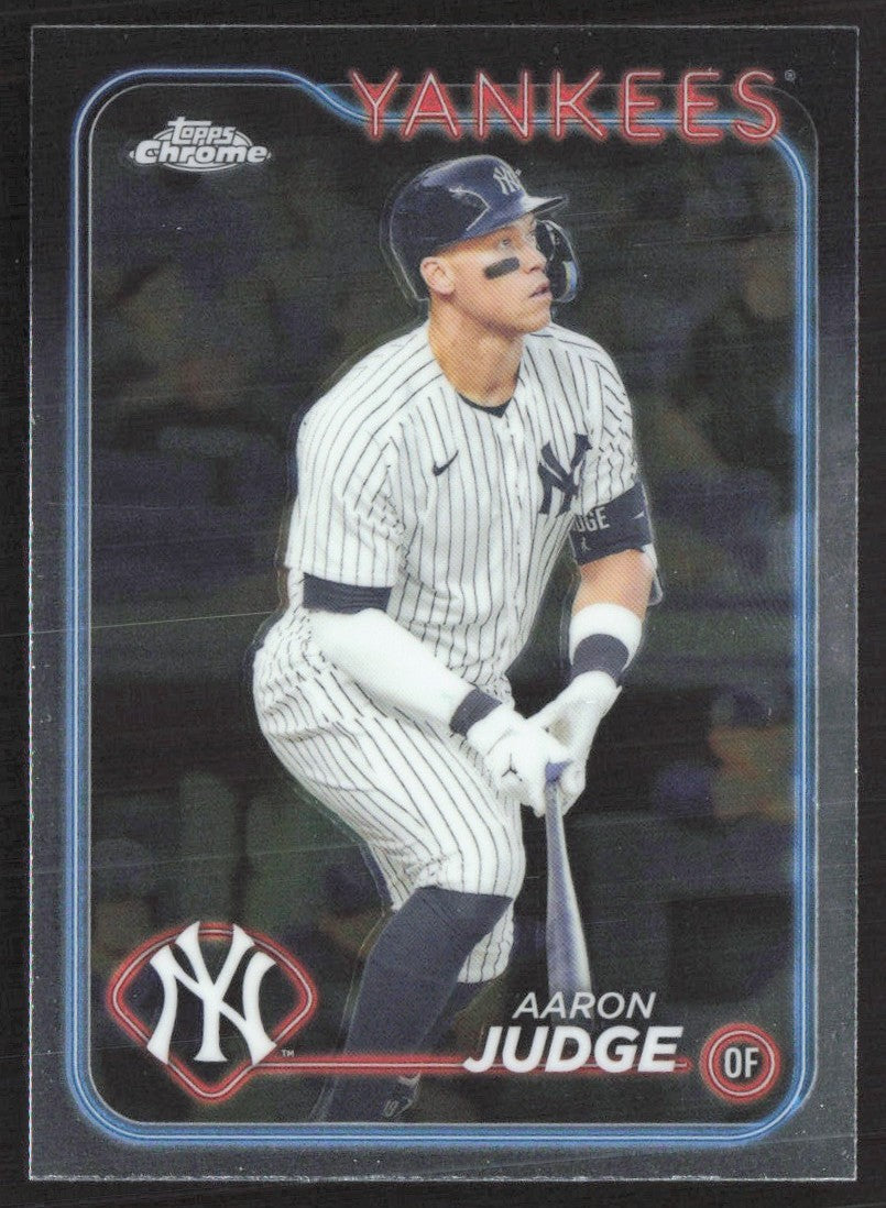 2024 Topps Chrome 50 Aaron Judge