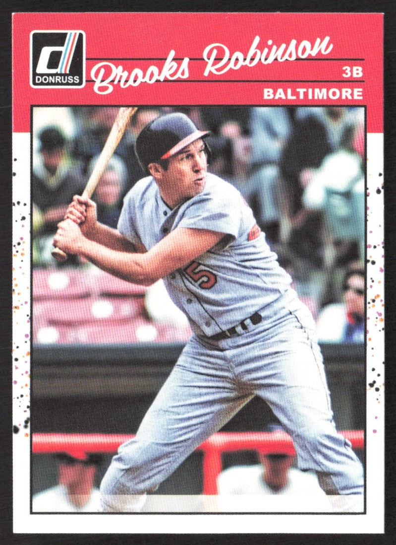 2023 Donruss Holo Pink 257 Brooks Robinson