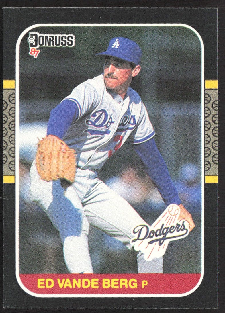 1987 Donruss 376 Ed Vande Berg