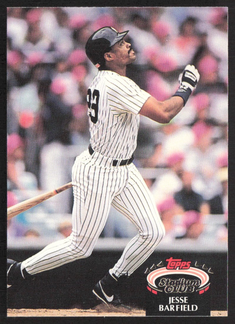 1992 Stadium Club 214 Jesse Barfield