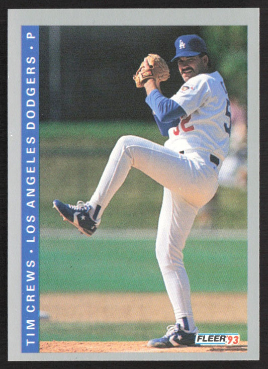 1993 Fleer 444 Tim Crews
