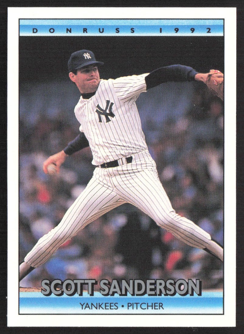 1992 Donruss 227 Scott Sanderson