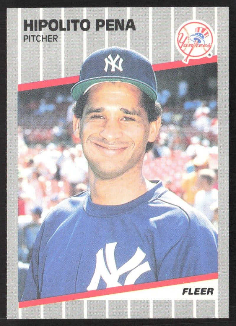 1989 Fleer 263 Hipolito Pena