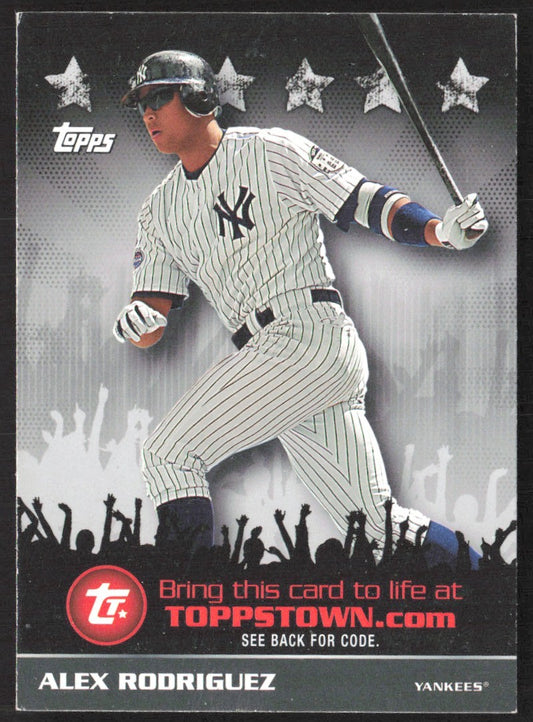 2009 Topps 1 Alex Rodriguez
