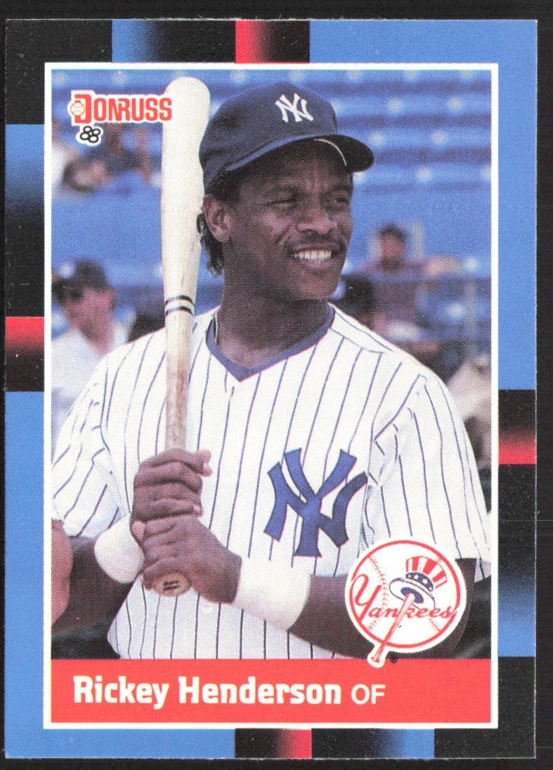 1988 Donruss 277 Rickey Henderson