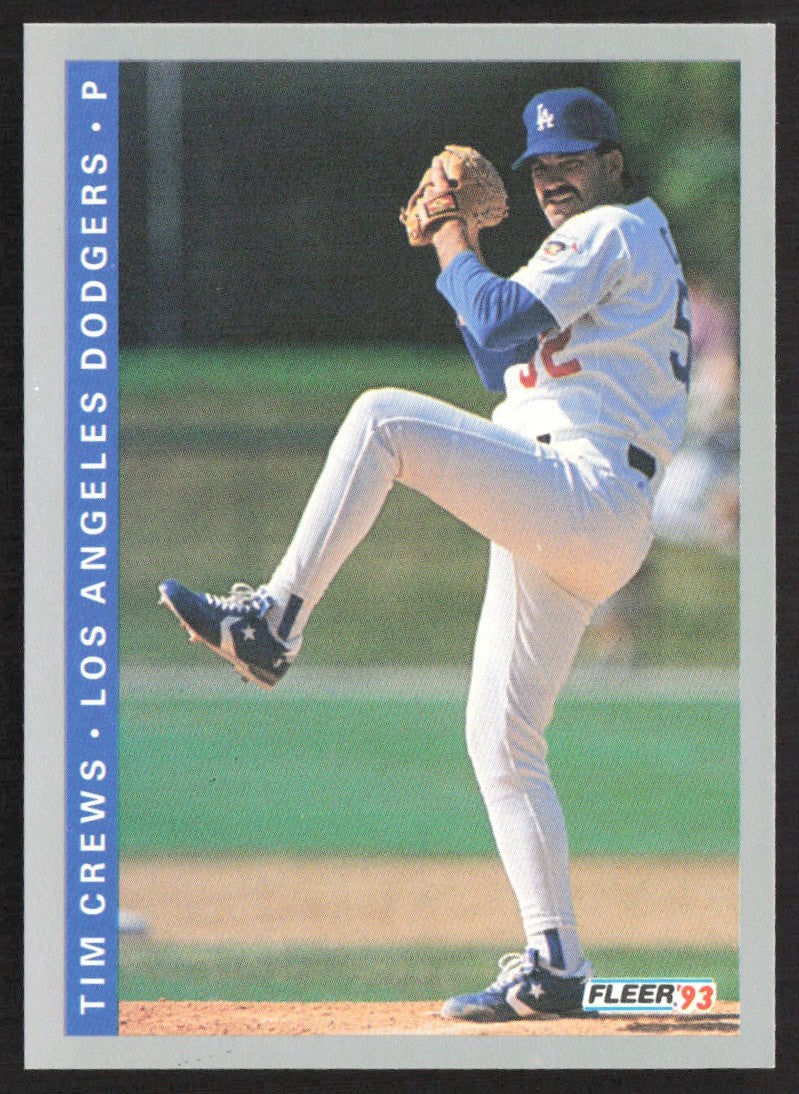 1993 Fleer 444 Tim Crews