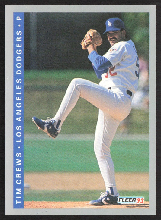 1993 Fleer 444 Tim Crews