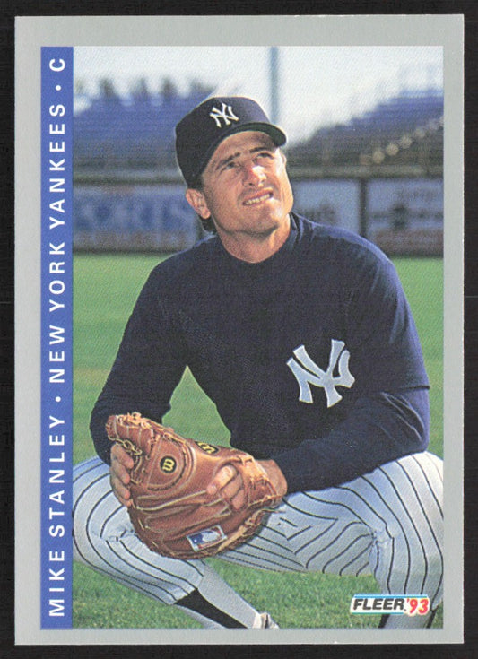 1993 Fleer 656 Mike Stanley