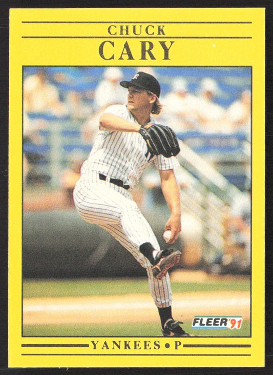 1991 Fleer 659A Chuck Cary