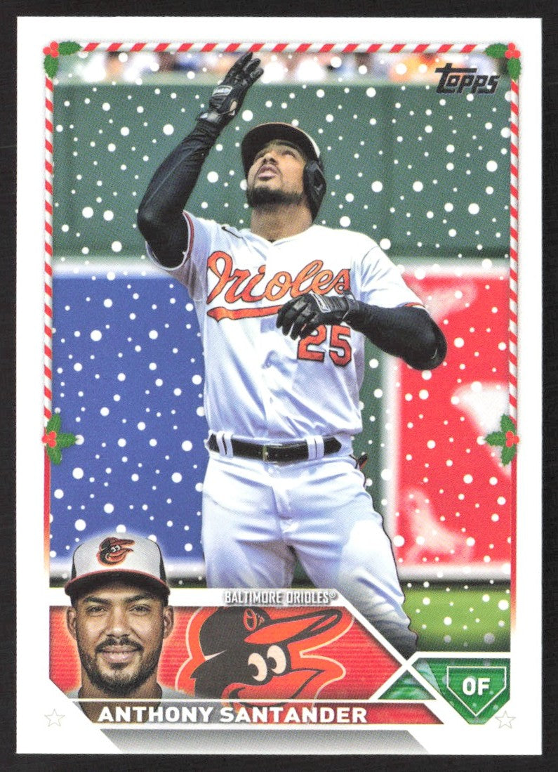 2023 Topps Holiday H67 Anthony Santander