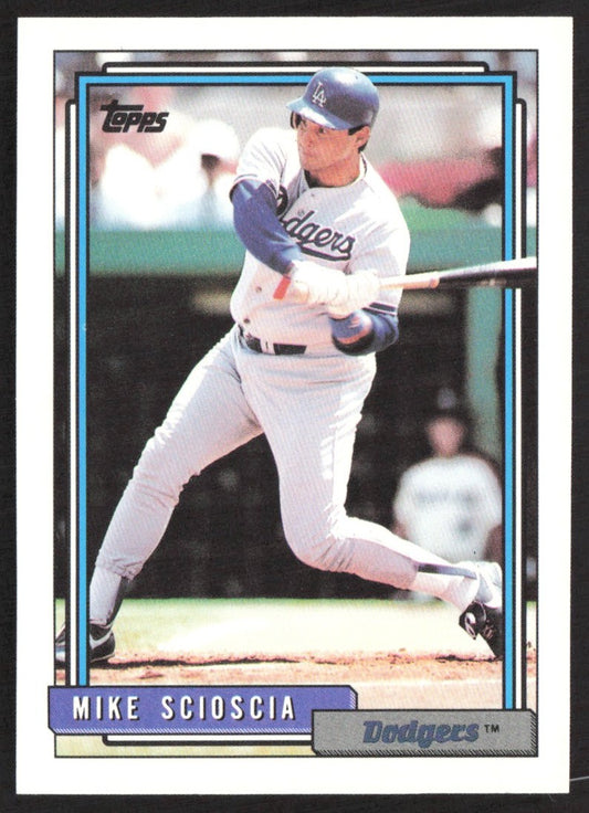 1992 Topps 13 Mike Scioscia