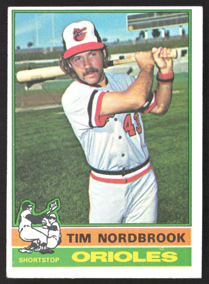 1976 Topps 252 Tim Nordbrook