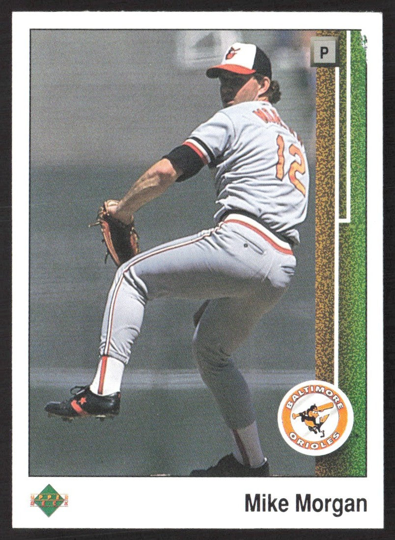1989 Upper Deck 653 Mike Morgan