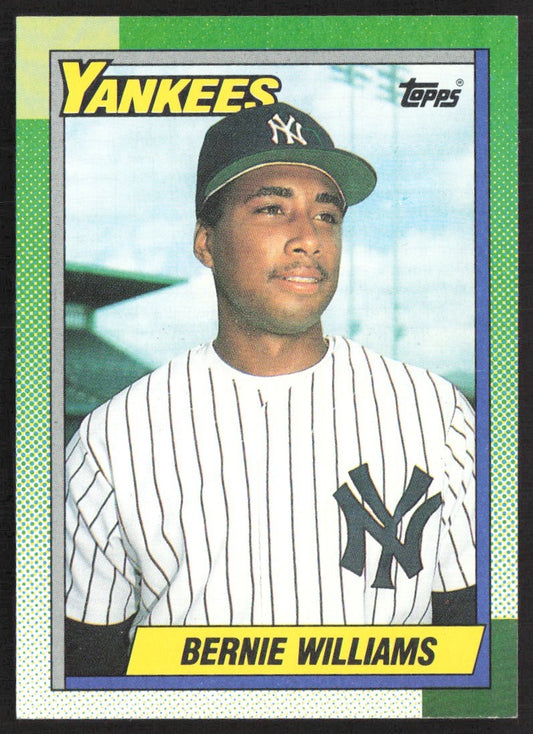 1990 Topps 701 Bernie Williams
