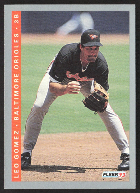 1993 Fleer 167 Leo Gomez